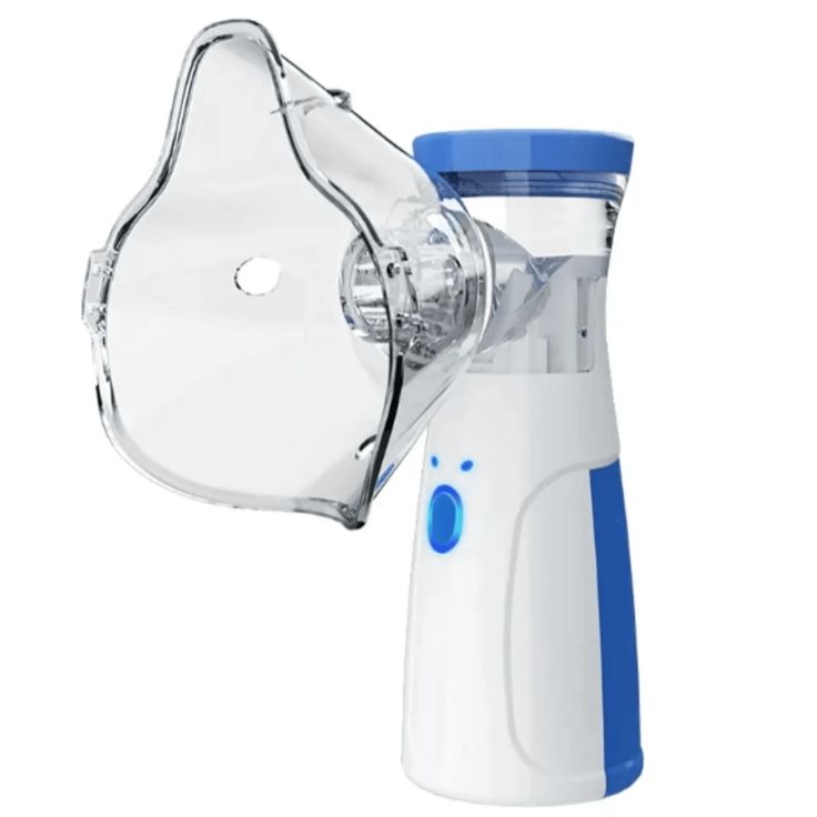 Portable Mesh Nebulizer – Handheld Ultrasonic Inhaler Machine with Mask for Kids & Adults